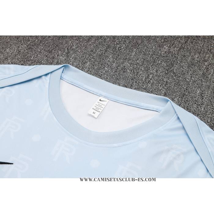 Chandal del Francia 24-25 Manga Corta Azul Claro - Pantalon Corto